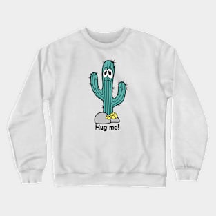 Cute cartoon cactus Crewneck Sweatshirt